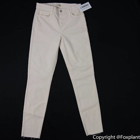 NEW L'AGENCE‎ skinny jeans, pale pink size 25 - Picture 1 of 13